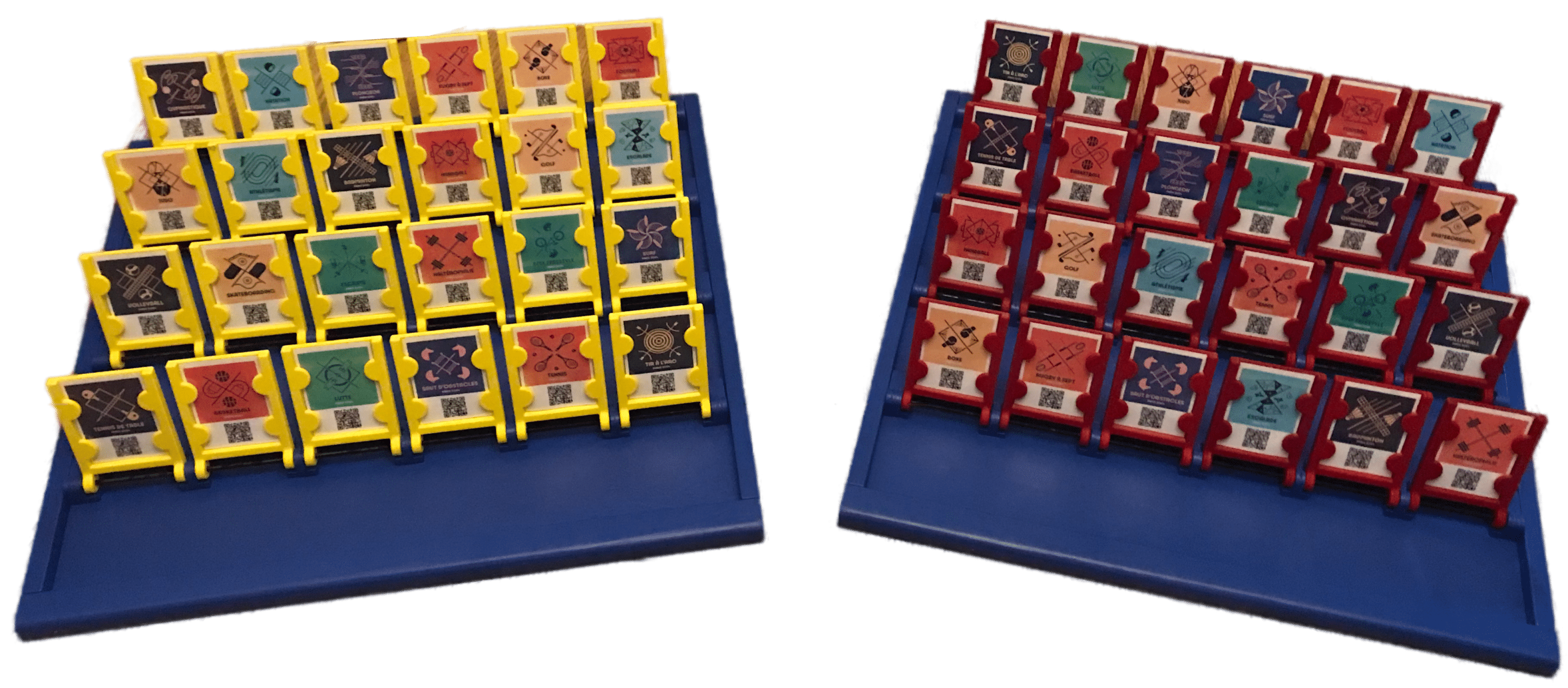 Quel Sport ?, un jeu inspiré de "Qui est-ce ?" où les participants doivent deviner le sport choisi par leur adversaire.