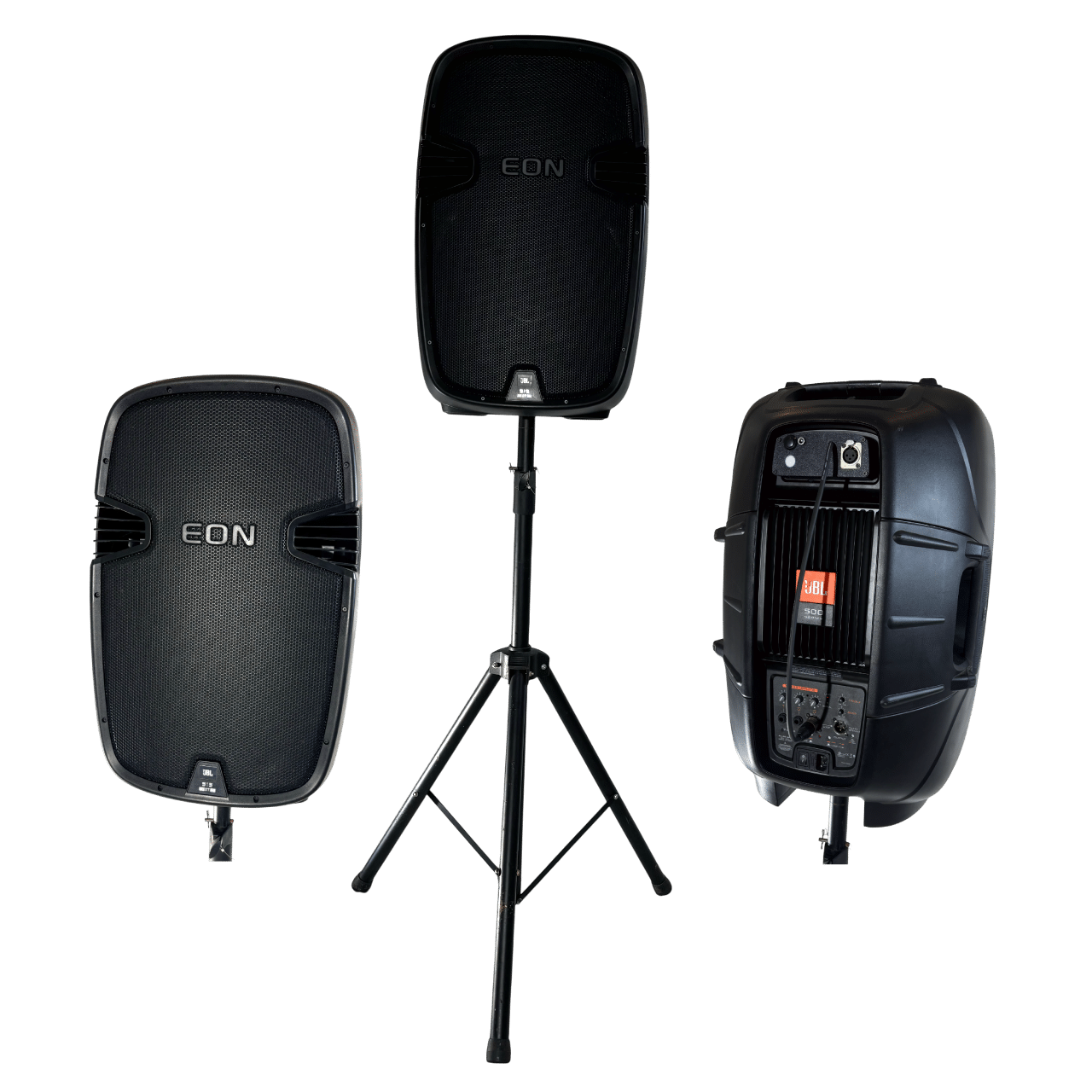 Pack Son Intime avec une enceinte de 625 W, idéale pour des événements jusqu’à 40 personnes.