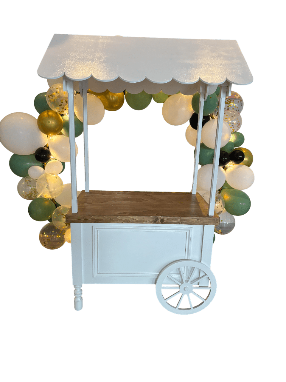 Candy Bar pliable et élégant à louer pour mariages et événements.