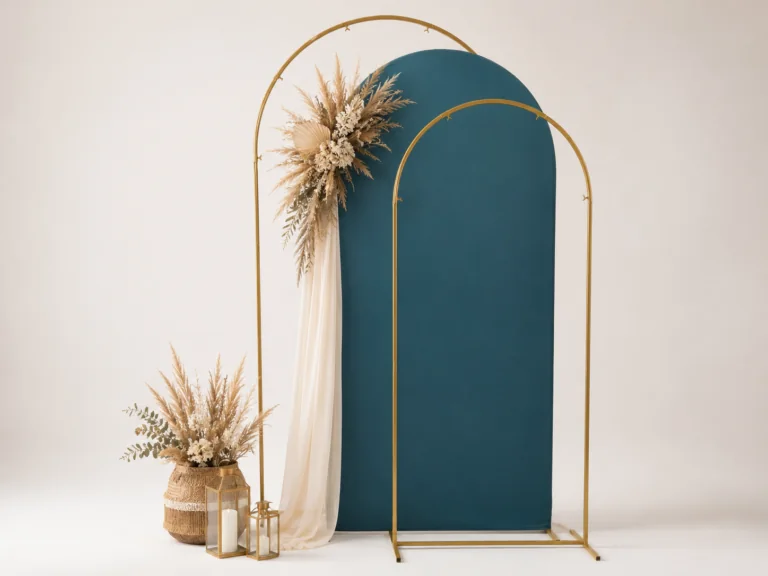 Arche backdrop moyenne 100 × 200 cm avec housse colorée